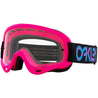 Oakley O Frame Pink Splatter Clear Goggles