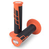 Clamp On Grip - 1/2 Waffle - Orange Black