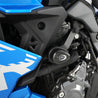 Crash Protectors GSX-8R Aero Style Black 24- R&G